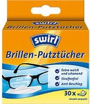 Swirl Feuchte Brillenputzt&uuml;cher Wei&szlig; 30 St&uuml;ck 1026550