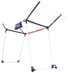 LEIFHEIT W&auml;schest&auml;nder Wei&szlig; Pegasus 200 Solid Deluxe Mobile