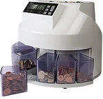 Safescan Munzzahler und Sortierer EURO 1250 Wei&szlig; 7666179
