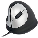 R-Go Tools Medium Ergonomische Maus Verkabelt Schwarz Geeignet F&uuml;r Linksh&auml;nder