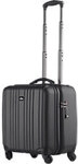 JSA Trolley-Koffer 2 in 1 41 x 24 x 38 cm Schwarz 1031397