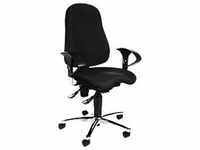 TOPSTAR Ergonomischer Bürostuhl Sitness® 10 Stoff Schwarz