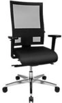 TOPSTAR Sitness 60 B&uuml;rostuhl Synchronmechanismus Netzstoff Stoff H&ouml;henverstellbare
