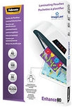 Fellowes ImageLast Enhance Laminierfolien DIN A5 Gl&auml;nzend 80 Mikron (2 x 80)