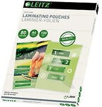 Leitz iLAM Quality Laminierfolien 33818 DIN A4 Gl&auml;nzend 80 Mikron (2 x 80)