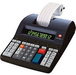Triumph-Adler Druckender Tischrechner mit Rolle 1121 PD Eco 12-stelliges Display