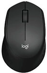 Logitech B330 Silent Plus Kabellose Optische Maus f&uuml;r Rechtsh&auml;nder 3 Tasten 2,4 GHz