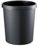 helit Papierkorb 18 L Schwarz PE (Polyethylen) H61058 H61058-SZ