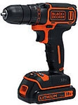 BLACK+DECKER Akku-Bohrschrauber 1500 mAh BDCDC18KB-QW 1046390