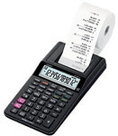Casio Druckender Tischrechner mit Rolle HR-8RCE 12-stelliges Display Schwarz 8022540