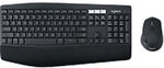 Logitech Tastatur und Maus Kabellos QWERTZ (DE) mit Bluetooth Schwarz MK850 1067952