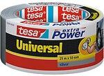 tesa Gewebeband Leise abrollbar extra Power Universal Silber 48 mm (B) x 25 m (L) PE