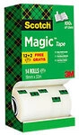 Scotch Klebeband Scotch Magic 810 Transparent 19 mm (B) x 33 m (L) PP (Polypropylen)