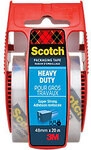 Scotch Verpackungsklebeband Leise abrollbar Heavy Duty Transparent 50 mm (B) x 20 m