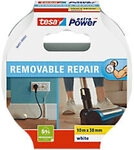 tesa Reparaturklebeband Removable Rapair 56431 Wei&szlig; 100 mm (B) x 0,102 m (L) Stoff