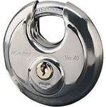 Master lock Vorh&auml;ngeschloss 40EURD 7 x 2,8 x 9,6 cm Vorh&auml;ngeschloss Edelstahl Grau