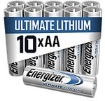 Energizer Batterien Ultimate Lithium AA LR6 3000 mAh Alkali 1,5 V 10 St&uuml;ck 1110626
