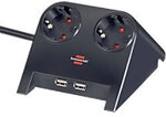 brennenstuhl Steckdosenleiste Desktop Power mit USB Ladeger&auml;t 2007114