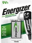 Energizer 9 V Wiederaufladbare Batterien Power Plus 6HR61 175 mAh NiMH 4791636