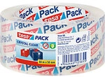 tesa Verpackungsklebeband tesapack Crystal Clear Transparent 50 mm (B) x 66 m (L) PP
