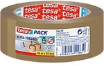 tesa Verpackungsklebeband Leise abrollbar tesapack Ultra Strong Braun 38 mm (B) x 66