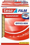 tesa Klebeband tesafilm Office-Box 57372 Transparent 15 mm (B) x 66 m (L) BOPP