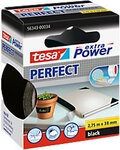 tesa Gewebeband extra Power Perfect Schwarz 38 mm (B) x 2,75 m (L) Kunststoff,