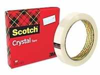Scotch Crystal Clear Klebeband 19 mm x 66 m Transparent Kristallklar