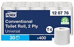 Tork Universal Recycled Toilettenpapier T4 2-lagig 120776 30 Rollen &agrave; 400 Blatt