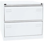 Bisley Light H&auml;ngeregistraturschrank CDF2696 Verkehrswei&szlig; 800 x 622 x 711 mm