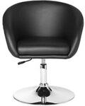 AMSTYLE Loungesessel SPM2.157 Schwarzes Kunstleder 1273212