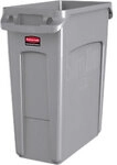 Rubbermaid Papierkorb Polyethylen 60 L 27,9 (B) x 55,8 (T) x 63,5 (H) cm Grau...