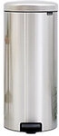 Brabantia Edelstahl Treteimer 30 L 29,3 (B) x 38 (T) x 67,9 (H) cm Silber 1195706