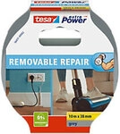tesa Reparaturklebeband Removable Rapair 56431 Grau 100 mm (B) x 0,102 m (L) Stoff
