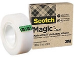 Scotch Klebeband Scotch Magic 810 Transparent 19 mm (B) x 30 m (L) Kunststoff 6902640
