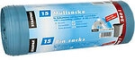PAPSTAR M&uuml;lls&auml;cke 240 L Blau LDPE (Polyethylen niedriger Dichte) 60 Mikron 15