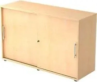 Hammerbacher V1752S/3/3/RE, Hammerbacher Schiebet&uuml;renschrank Spanplatte 1 Fachboden