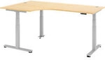 Hammerbacher Sitz-Stehschreibtisch XDSM Ahorn 2.000 x 1.200 x 635 mm 6801858