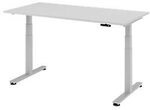 Hammerbacher Sitz-Stehschreibtisch XDSM Lichtgrau 1.600 x 800 x 635 mm 6801759