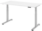 Hammerbacher Sitz-Stehschreibtisch XDSM Wei&szlig; 1.600 x 800 x 635 mm 6801786
