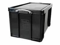 Really Useful Box Aufbewahrungsbox 84BK 84 L Schwarz Kunststoff 44 x 71 x 38 cm