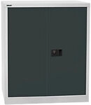 Bisley Fl&uuml;gelt&uuml;renschrank Stahl 1 Fachboden abschlie&szlig;bar 914 x 400 x 1.000 mm