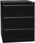 Bisley Light H&auml;ngeregistraturschrank CDF3633 Schwarz 800 x 622 x 1.016 mm...