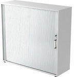 Hammerbacher Aktenschrank V1733S/W/S/CE Wei&szlig; 1.200 x 400 x 1.100 mm 2522236