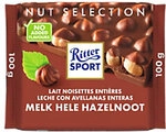 RITTER SPORT Haselnuss,Milchschokolade 1244434