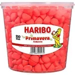 Haribo Primavera kleine Schaumzucker-Erdbeeren 500 St&uuml;ck &agrave; je 2,3 g 1237939