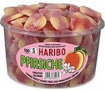 Haribo Pfirsich Fruchtgummi 150 St&uuml;ck &agrave; 9 g 6645438