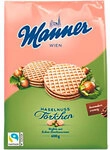 Manner Kakao-Haselnuss-Creme-F&uuml;llung Waffelgeb&auml;ck 400 g