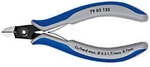 Knipex Pr&auml;zisions-Elektronik-Seitenschneider 79 02 125 Blau, Grau 1147029