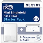 Tork Elevation Mini Singlefold 953101 H3 Falthandtuchspender Kunststoff...